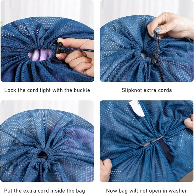 Polecasa Heavy Duty Large Mesh Laundry Bags - Image 6