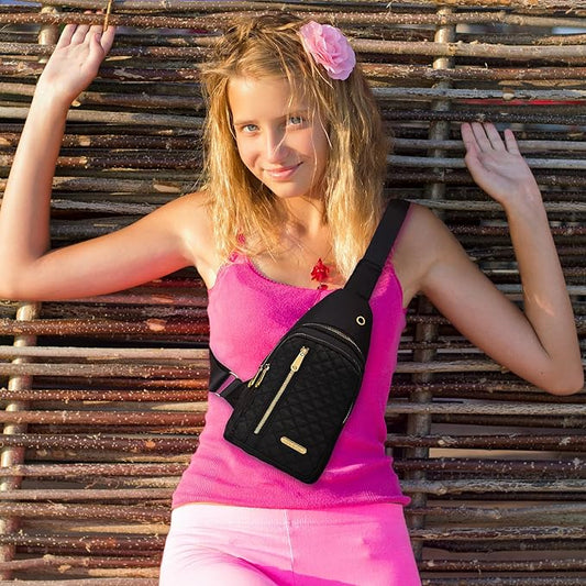 Small Sling Bag For Women Men Casual Crossbody Sling Backpack