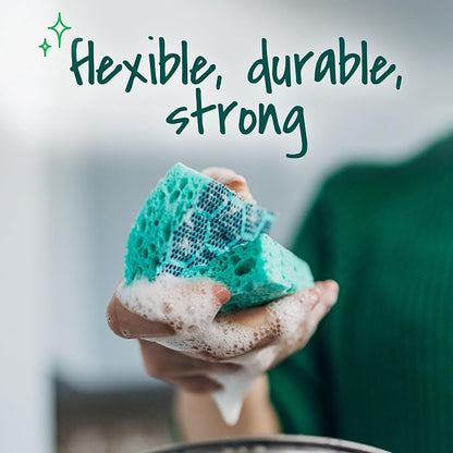 Scotch-Brite Odor Resist Heavy Duty Scrub Sponge, Dishwasher-Safe Kitchen - Image 9