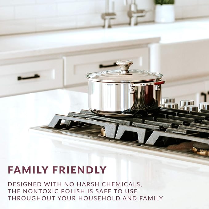 HOPE'S Countertop Restoration Polish, Streak-Free Kitchen Counter Cleaner - Image 5