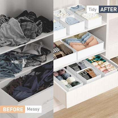 DIMJ Drawer Organizer Clothes - Image 5