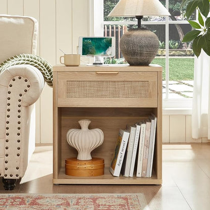LEYAOYAO Rattan Nightstand - Image 3