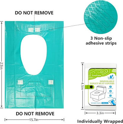 TenFans Toilet Seat Covers Disposable - Image 3
