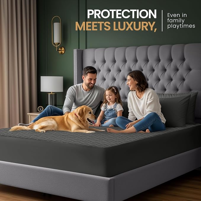 Utopia Bedding Waterproof Mattress Protector Twin Size, Premium 3D Air Soft - Image 6