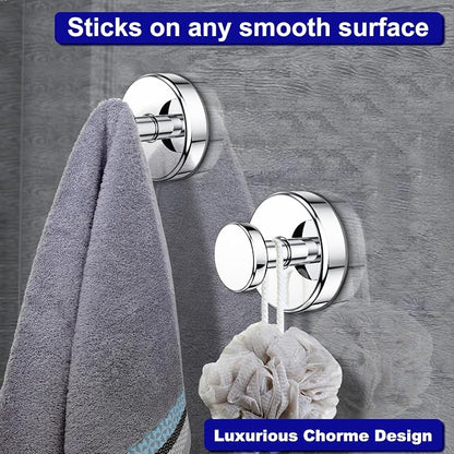 Suction Cup Hooks for Shower, Removable Towel Hooks for Bathroom Window Glass - Image 6