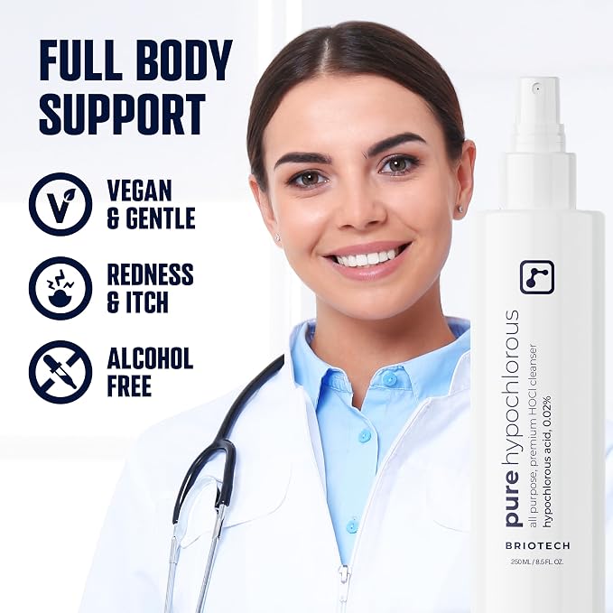 BRIOTECH Pure Hypochlorous Acid Spray and Cleanser, Original Premium HOCl - Image 6