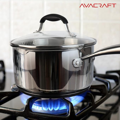 AVACRAFT Stainless Steel Saucepan - Image 7