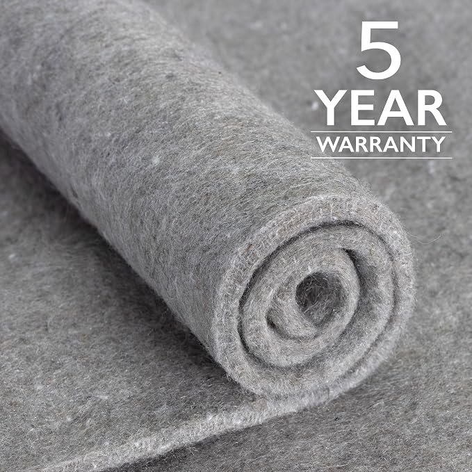 RUGPADUSA - Eco-Plush - 7'x10' - 3/8" Thick - 100% Felt - Extra Cushioned Rug - Image 5