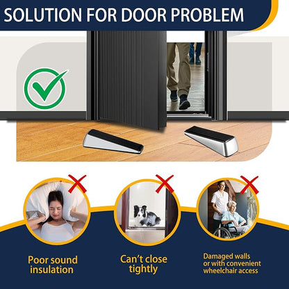 Strongest Door Stopper for Bottom of Door, Heavy Duty Door Stop Wedge Made of - Image 7