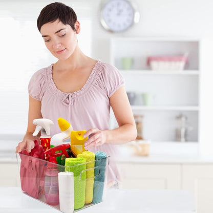 Clear Plastic Storage Bins, Pantry Organizers and Storage Containers Fridge - Image 5