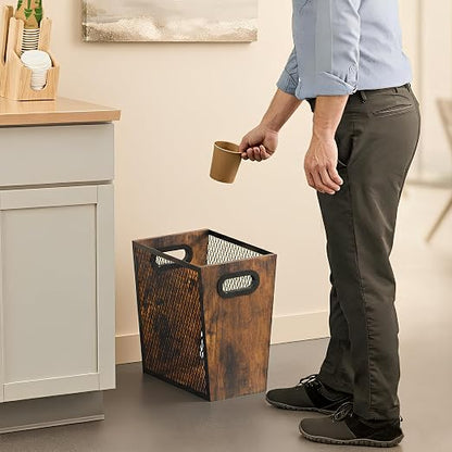 Piskyet Rustic Office Trash Can - Image 4