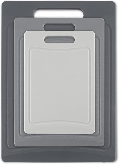 COOK WITH COLOR Non-Slip Cutting Board Set – Kitchen Essentials with Easy Grip - Image 7