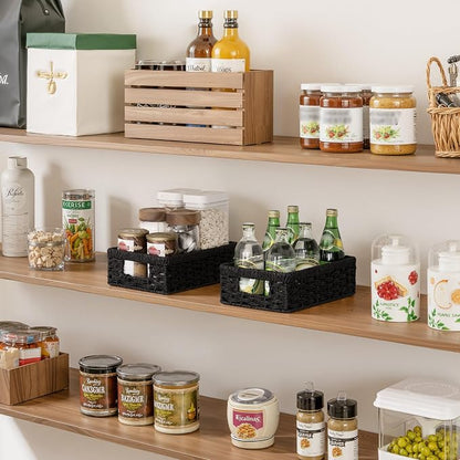 StorageWorks Small, Pantry Baskets, Wicker Storage Baskets - Image 6