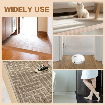 Floor Transition Strip Vinyl Door Threshold Ramp Self Adhesive Carpet Edging - Image 6