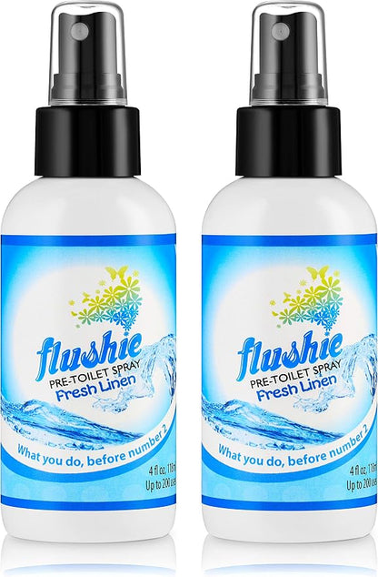 Flushie Pre-Toilet Spray for Poop Travel Size Toiletries Bathroom Spray for - Image 5