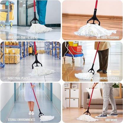 Matthew Cleaning Looped-Open Disposable Industrial Wet Mop Head 1.25'' - Image 5