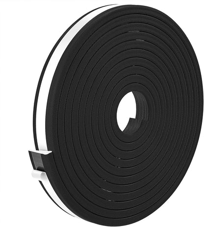 QDiShi 196" Wedge-Shape Weather Stripping Door Seal Weatherproof Foam Seals - Image 7