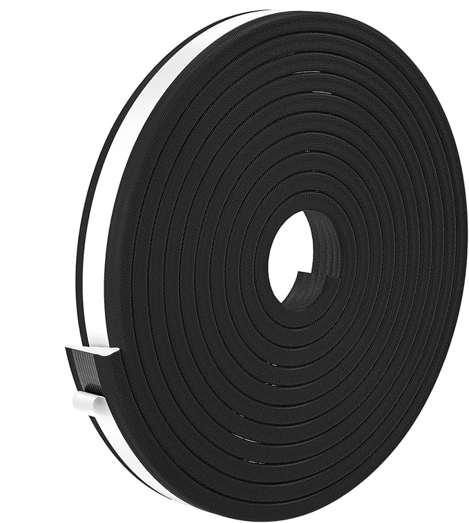QDiShi 118" Wedge-Shape Weather Stripping Door Seal Weatherproof Foam Seals - Image 5