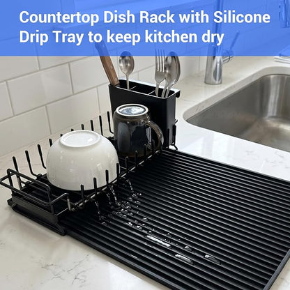 Expandable & Collapsible Dish Drying Rack - Image 3