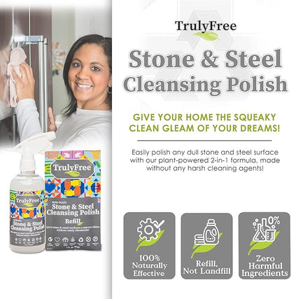 Truly Free Stone & Steel Cleansing Polish Starter Kit - Image 3