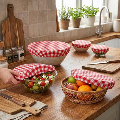 Reusable Bowl Covers, 5 Size Stretch Cloth Bowl Covers - Image 5
