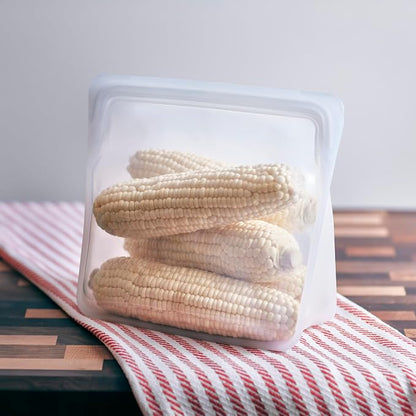 Stasher Premium Silicone Reusable Food Storage Stand-Up Bag Mega, Sous Vide - Image 10