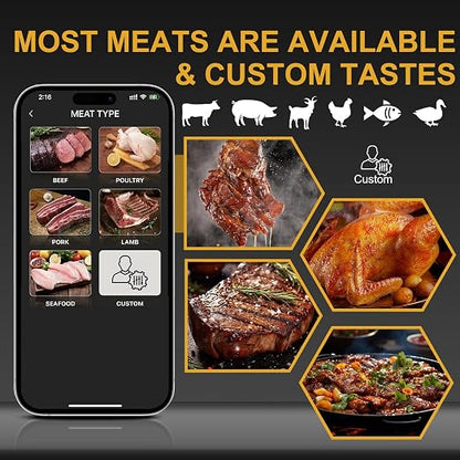EIHO Wireless Bluetooth Meat Thermometer - Image 8