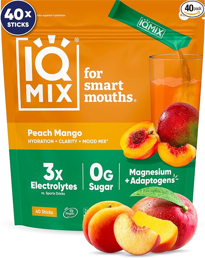 IQMIX Hydration Electrolyte Powder – 4-in-1 Formula by IQBAR