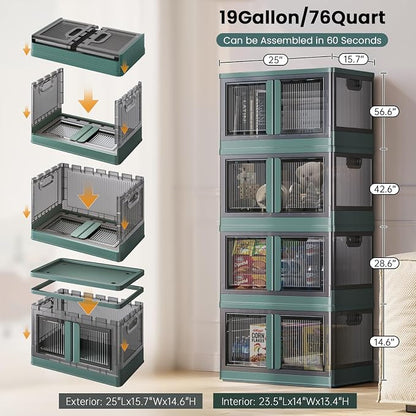 19Gal Collapsible Storage Bins - Image 4