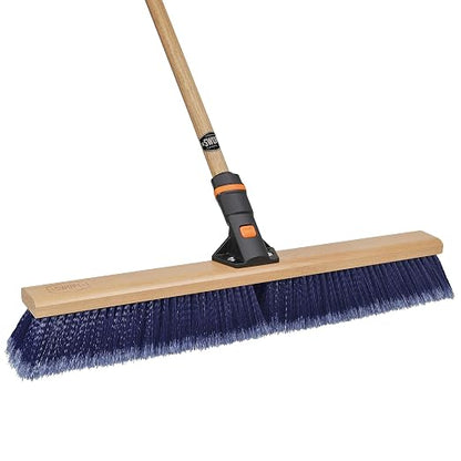 SWOPT 24” Premium Multi-Surface Push Broom Head — Cleaning Head Interchangeable by SWOPTCleaning