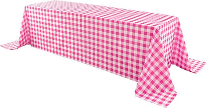 Classic Gingham Buffalo Tablecloth Fabric - Image 9