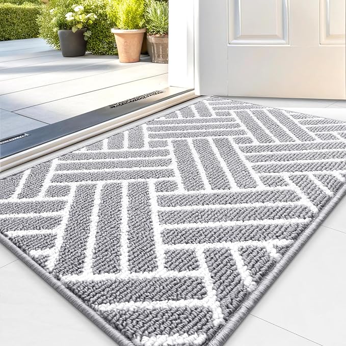 OLANLY Indoor Door Mat, 36x24 Inch, Dirt Resistant and Absorbent, Non-Slip by OLANLY