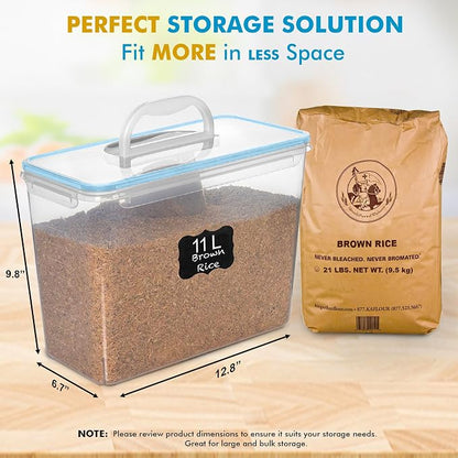 Shazo 2 PC Flour Sugar Storage Containers - Image 3