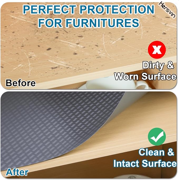 Shelf Liners 12 in x 20 ft EVA Drawer Mats, Non-Adhesive Cupboard Pad, Kitchen - Image 7