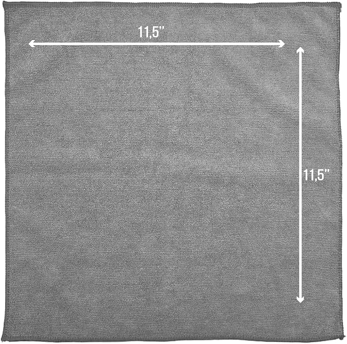 GREEN LIFESTYLE Chamois Cloth, Microfiber Cleaning Cloth 750 Pack, Borderless - Image 6
