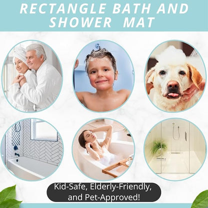 ENKOSI Bath Mat – Large 40 x 16 Inch Non-Slip Bathtub Mat - Image 5
