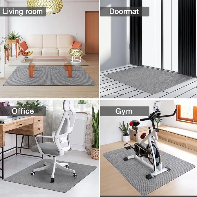 Placoot Desk Chair Mat for Hardwood Floor & Tile 55"x35" Office Chair Mat for - Image 7