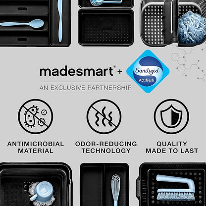 madesmart Premium 2 Tier Organizer, Under Cabinet Storage - Image 7