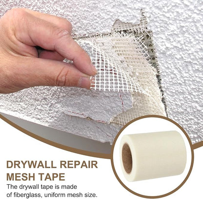 PATIKIL Drywall Repair Mesh Tape, 6 inch x 82 ft Fiberglass Repair Patch - Image 5