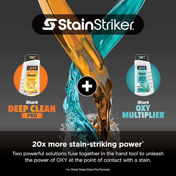 Shark StainStriker Portable Carpet Upholstery & Area Rug Cleaner, Bonus XL Tool - Image 4