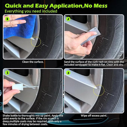 FOLLOWIN Silver Rim Touch Up Paint - Image 4