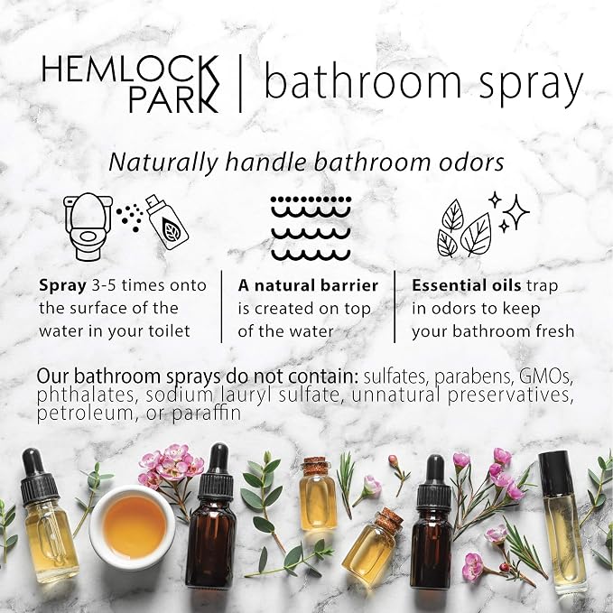 Hemlock Park Sea Salt Orchid Room Spray | Naturally Scent Your Space | - Image 2