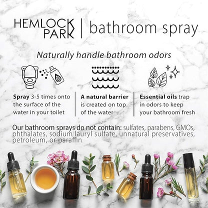 Hemlock Park Sea Salt Orchid Room Spray | Naturally Scent Your Space | - Image 2