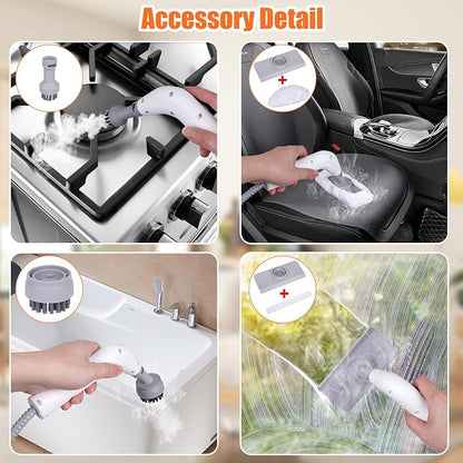 9 in 1 Handheld Steam Cleaner for Home Use, Portable Steamer for Cleaning - Image 8