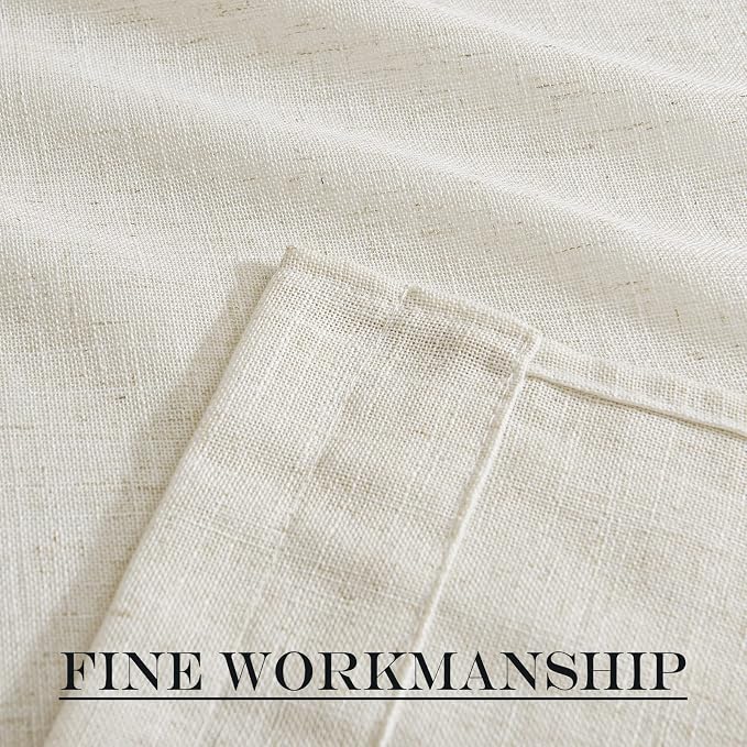 NICETOWN Sheer Door Curtains for Window, Farmhouse Sidelight Window Treatment - Image 7