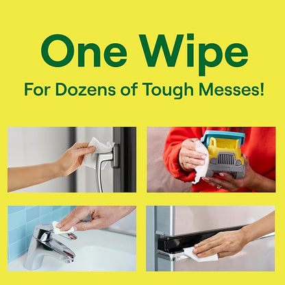 Seventh Generation Multi Surface Wipes All Purpose Cleaning Lemon Zest scent - Image 4