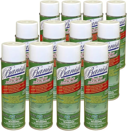 Banish Disinfectant Spray-Case of 12 - Image 3