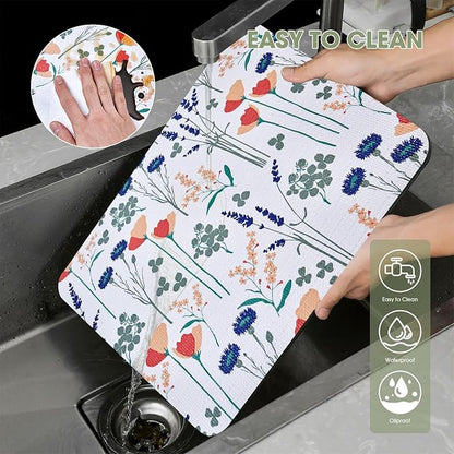 Drawer and Shelf Liner for Kitchen Cabinets 12INx20FT, Non Adhesive, Non Slip - Image 4