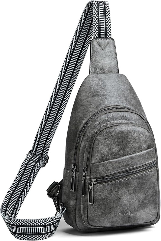 Sling Bag Crossbody Bags for Women Small Cross Body Bag Fanny Packs Chest Sling Purse for Daily Travel Leisure Sport