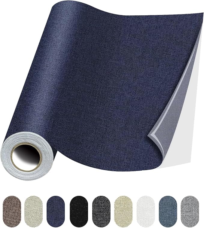 Fabric Repair Patches, Linen Repair Tape Self-Adhesive Fabric Patches Durable by Lifeshoon